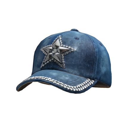 Denim Star Cap