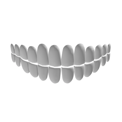 Squared Shadow Teeth [No glow] Roblox item