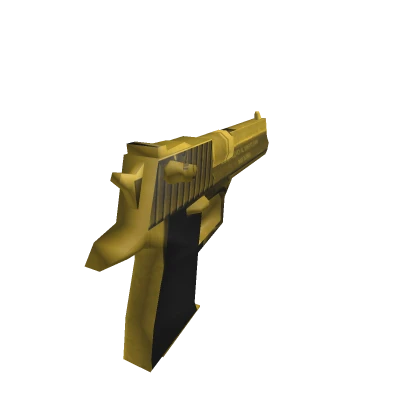 CSS Golden Desert Eagle Roblox mesh preview