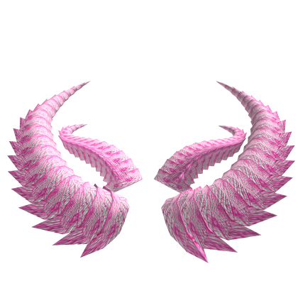 Pastel Pink Dragon Spiked Horns Roblox item