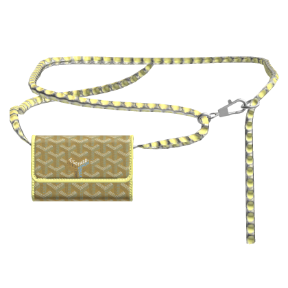 Butter Yellow Designer Waist Bag Roblox item