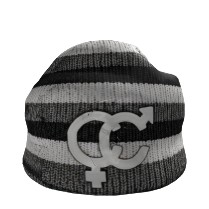 COUNTIN COMMAS CC STRIPED BEANIE