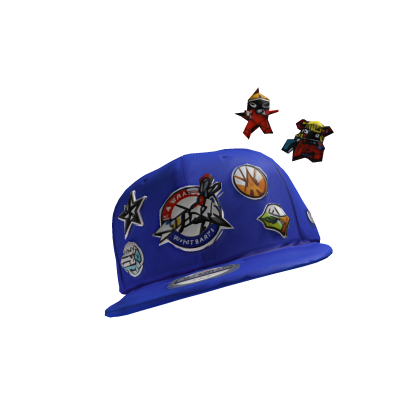 Blue 3D Cap Roblox item