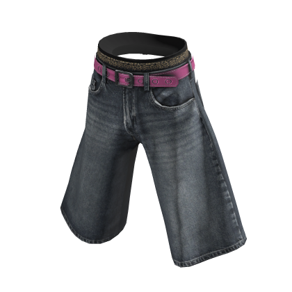 💗 Y2KSTYLE OVERSIZED DENIM PANTS thumbnail