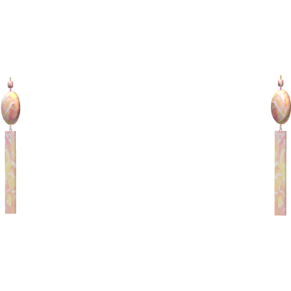 Crystal Orange Earrings