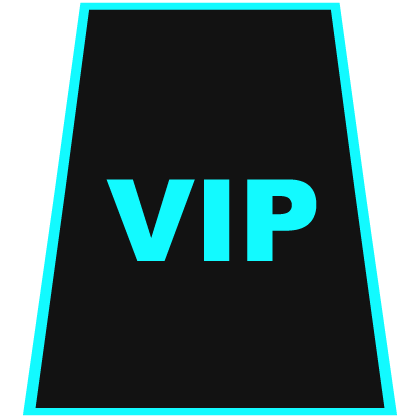 Cartoony Blue VIP Cape Roblox item