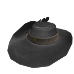 Leather Cavalier Hat