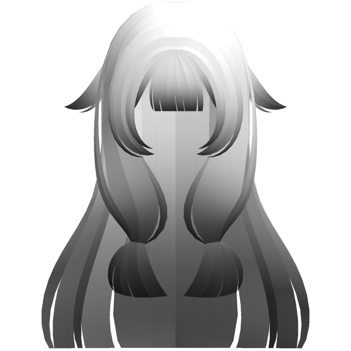 white ombre new columbina sweet anime cosplay hair