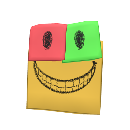 Sticky Notes Open Smiley Face