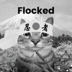 ナ Flocked