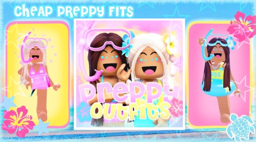 [ NEW ] Preppy outfits avatar shop