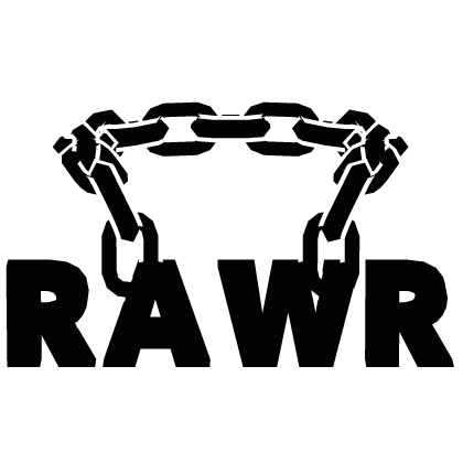 Cartoony White Rawr Chain Roblox item