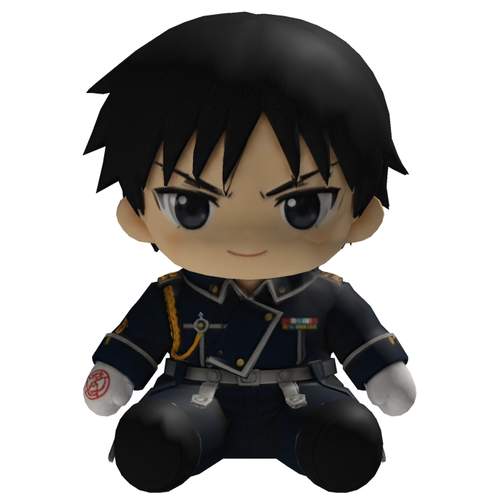 Pelucia Roy Mustang Cabeça