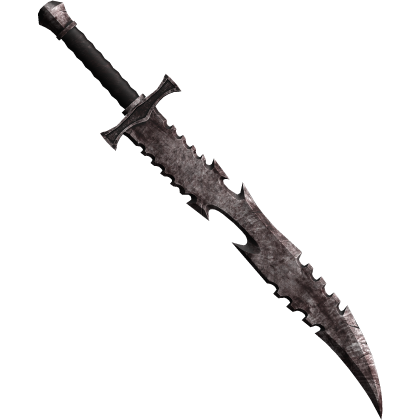 Bloody Medieval Knight Sword (Back)