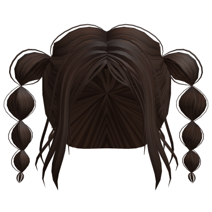 Cute Tiny Braids Hair - Brown Roblox item