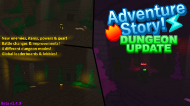 Thumbnail for Roblox game: Adventure Story