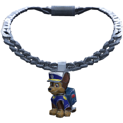 Cutesy Paw Patrol Chase Chain Necklace 1.0