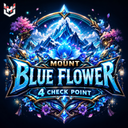 [FREE AVA] MOUNT BLUE FLOWER 4 CP