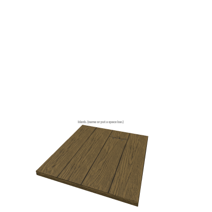 blank. (name or put a space bar.)