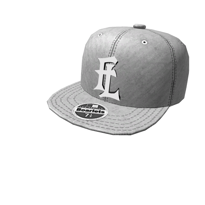 Forward FL White Fitted Baseball Cap