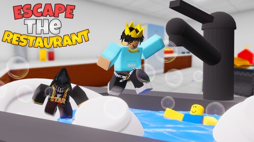 🍽️ ESCAPE THE RESTAURANT! 🍔🍟