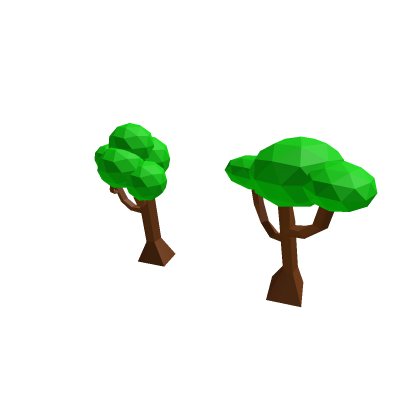 Low Poly Tree Mini Pack