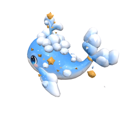 Blue Cloud Whale Roblox item