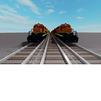 bnsf realistas con vagones en unas vias modelos en