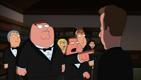 Family Guy: And Then There Were Fewer [STORY]