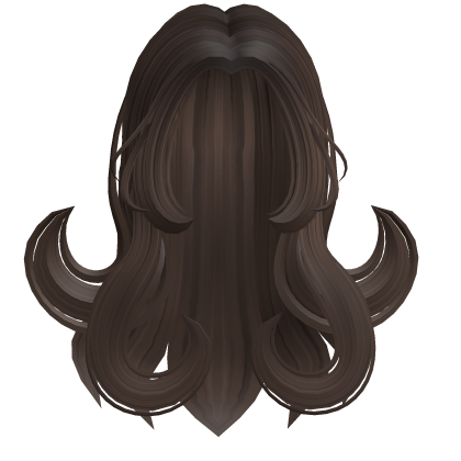 Long Fairytale Cute Curly Hair (Brown) Roblox item