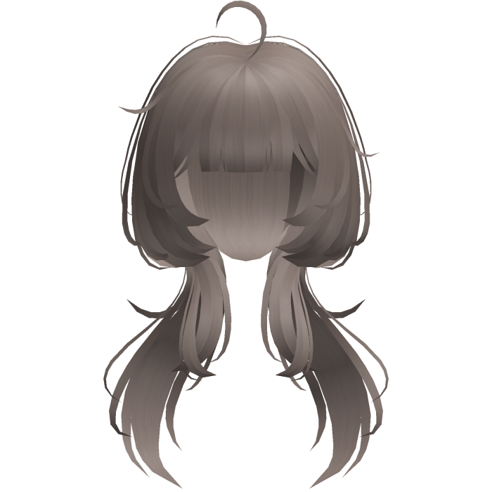ash cute jellyfish cut low pigatails