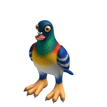 Sigeon Whispering Pigeon Suit