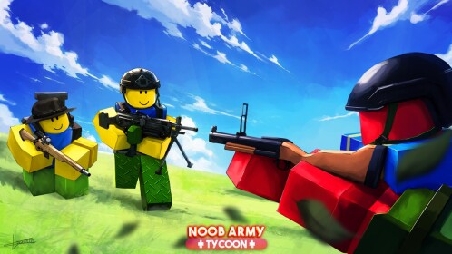 Noob Army Tycoon ⚔️(New noobs)
