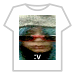 Camisa con cara de Roxi :v