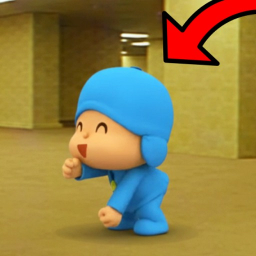 Pocoyo Dance in Backrooms!