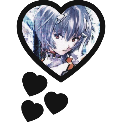Rei Ayanami Thinking Hearts Neon Genesis NGE