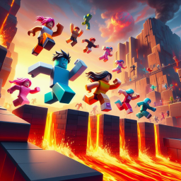 The Floor is Lava Obby