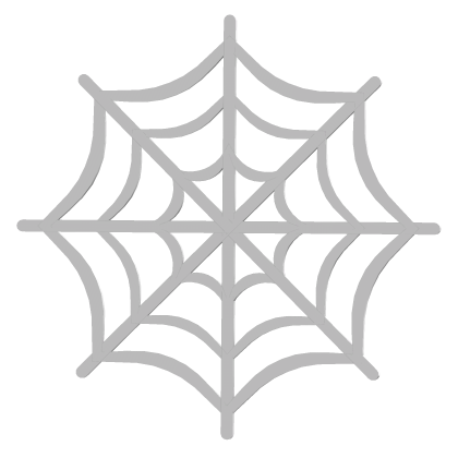 Halloween Spider Web Hair Clip (R) 🕸️