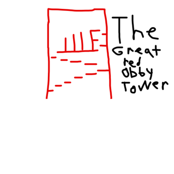 The Great RED OBBY TOWER