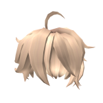 Blonde Short Messy Anime Hair