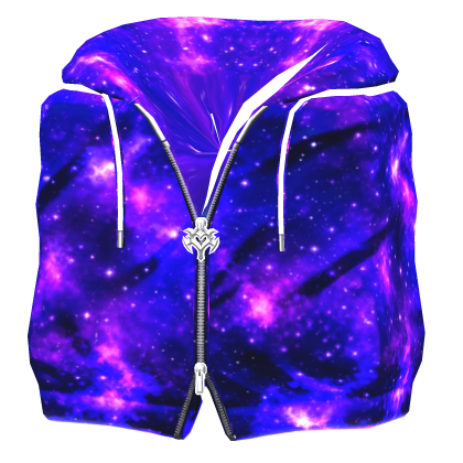 Cartoony Galaxy Sleeveless Hoodie🌌 Roblox item