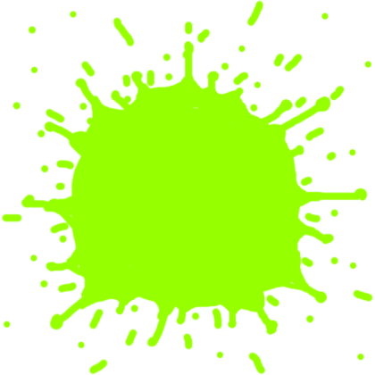 Slime / Green Paint Splat Roblox decal