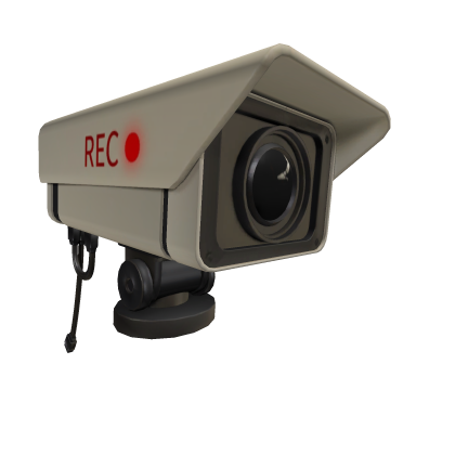 CCTV Camera on Shoulder (1.0)