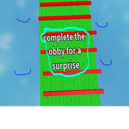 complete an obby for a surprise