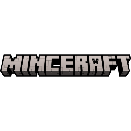 Misspelled Minecraft logo Roblox decal