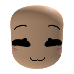 Face with eyes closed KAWAII