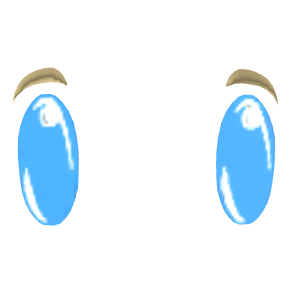 Light Blue Glowing Winning Eyes Roblox item