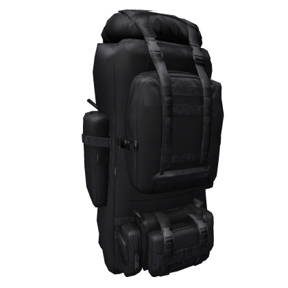 Black Hiking Backpack