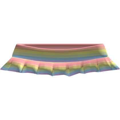 🍭cute rainbow pastel skirt tutu tweencore kawaii Roblox item