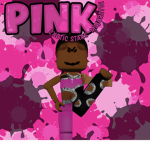 Pink Blazing Gems Majorette